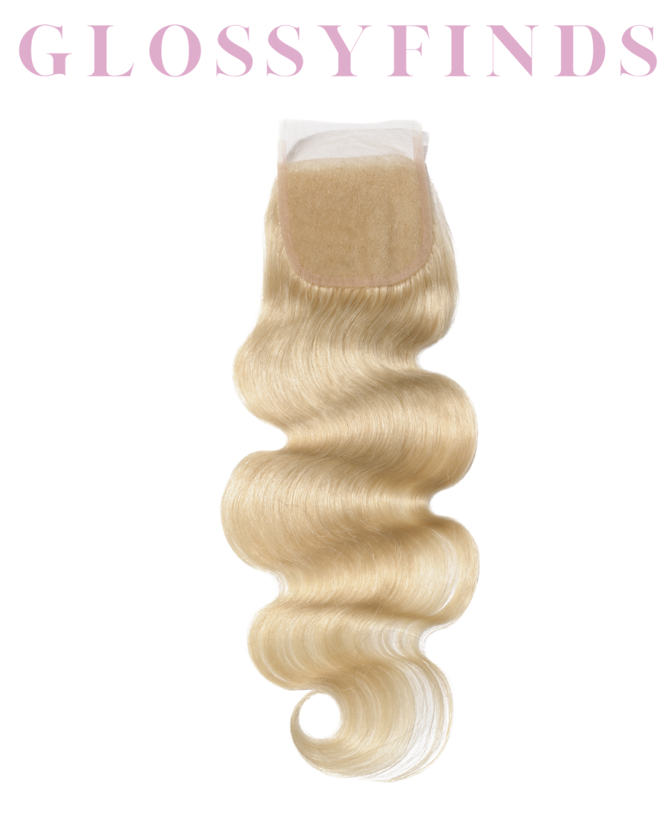 GLOSSY REMY™ BLONDE Vixen Wave HD Closure Lace 5x5 | Same Day Delivery - GLOSSYFINDS