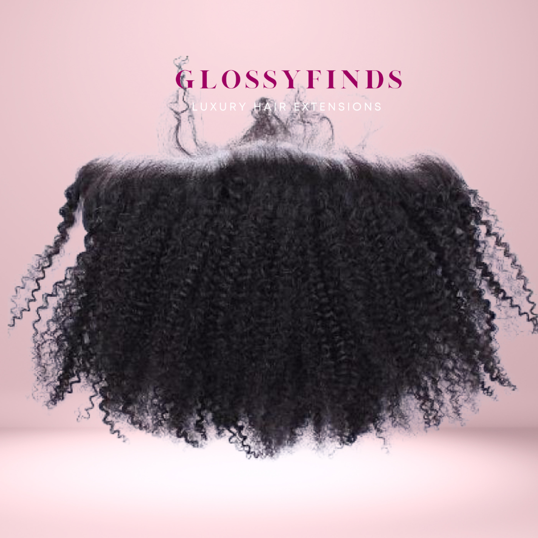 Raw Cambodian Le Kinky Curl HD Lace Frontal - GLOSSYFINDS