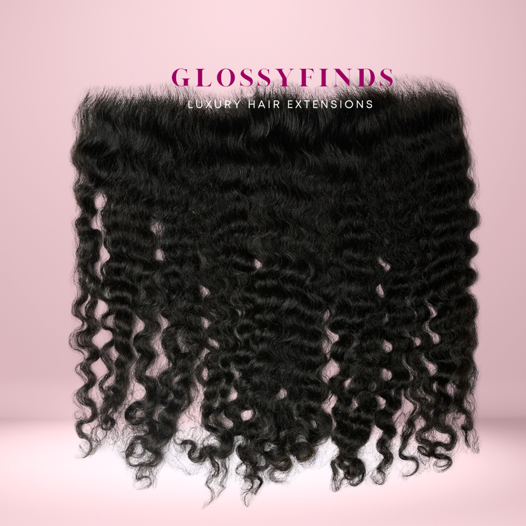 Raw Cambodian Curl Soufflé Lace Frontal - GLOSSYFINDS