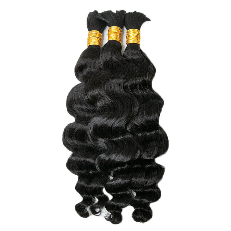 Vixen Wave Bulk Hair Extensions for Boho Knotless Braiding - GLOSSYFINDS