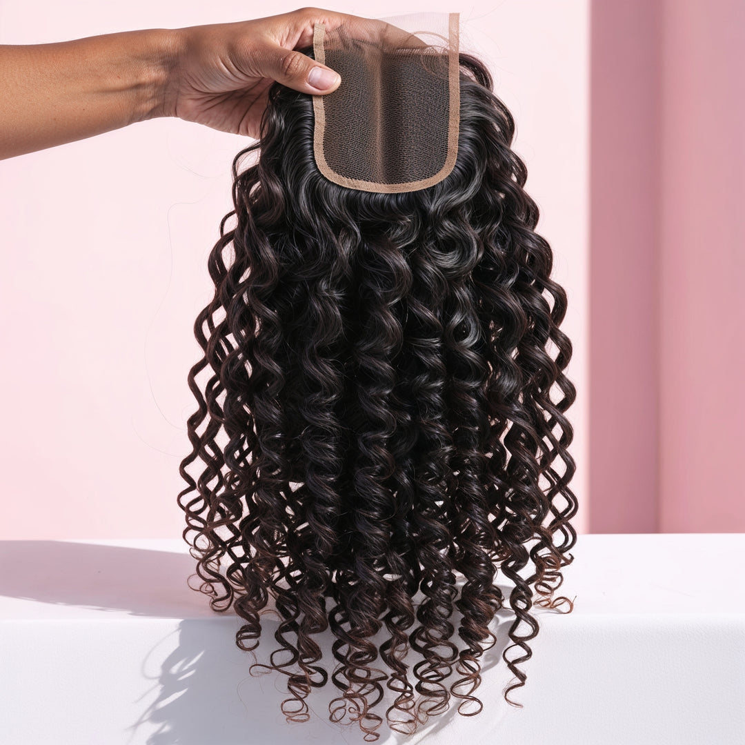GLOSSY REMY™ Curl Soufflé HD Closure Lace 5x5 - GLOSSYFINDS