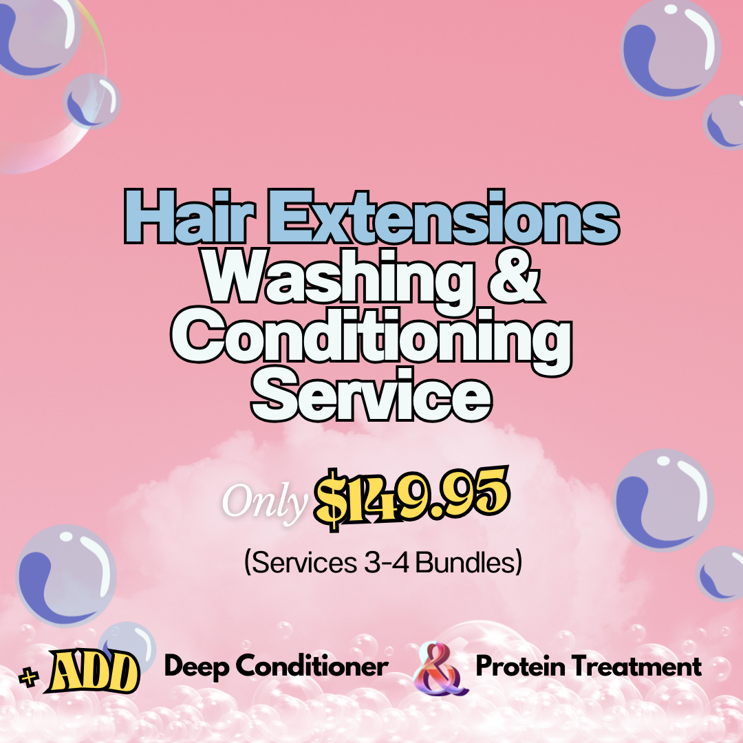 Basic Service: Shampoo & Conditioning - GLOSSYFINDS
