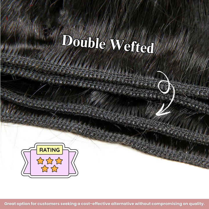 Raw Cambodian Burmese Curly Hair Extensions - GLOSSYFINDS