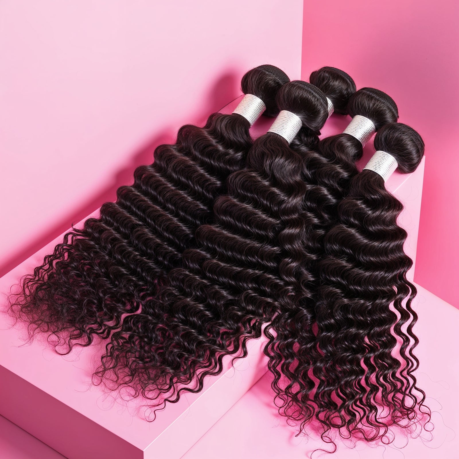 GLOSSY REMY™ Kinky Curly Weft - GLOSSYFINDS