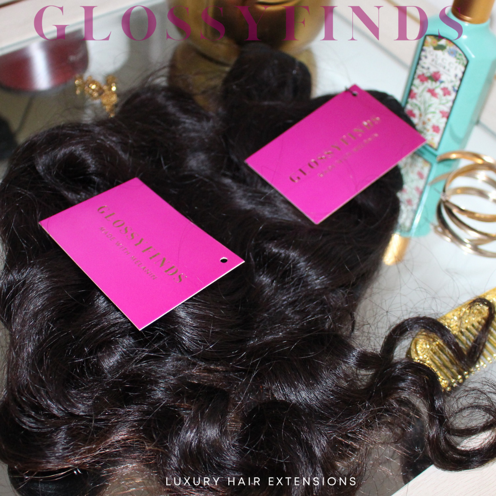 Raw Cambodian Body Wave Hair Extensions | Same Day Delivery - GLOSSYFINDS