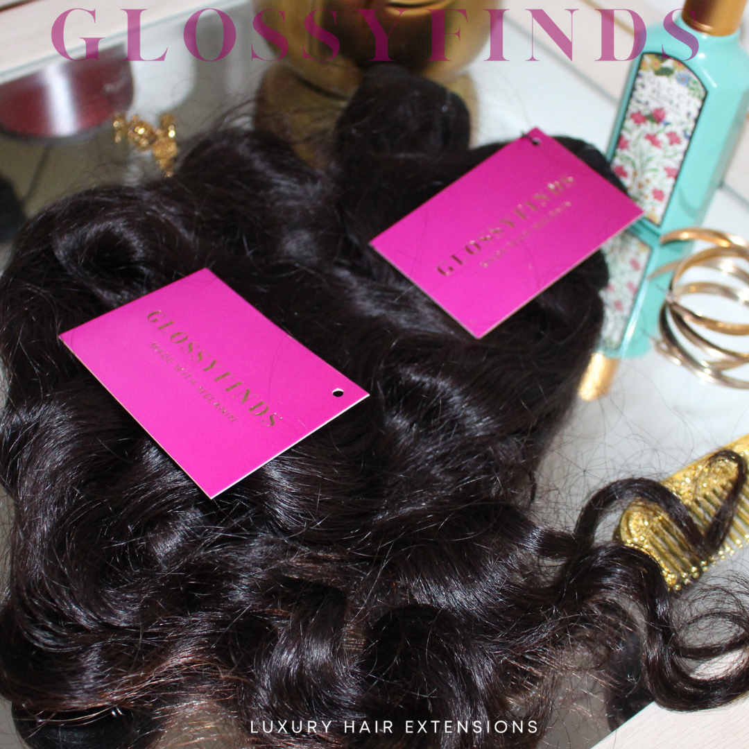 Raw Cambodian Body Wave Hair Extensions | Same Day Delivery - GLOSSYFINDS