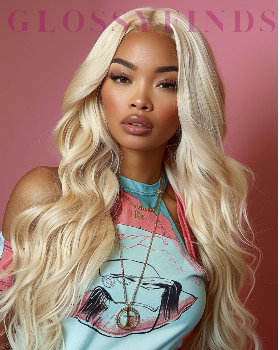 Raw Cambodian Vixen Wave Blonde Hair Extensions - GLOSSYFINDS