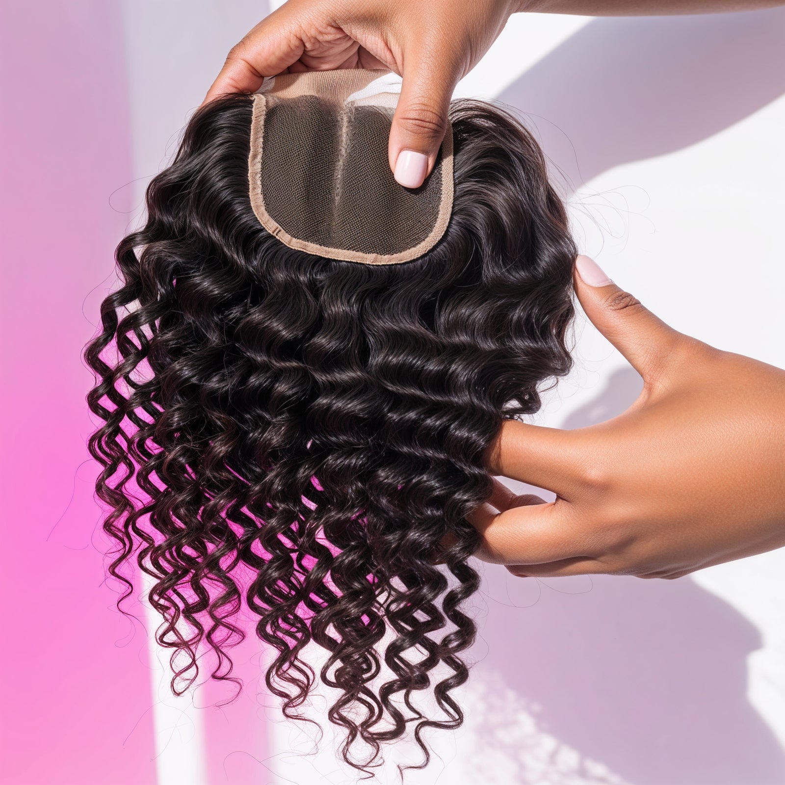 Raw Cambodian Curl Soufflé Lace Closure 5x5 - GLOSSYFINDS
