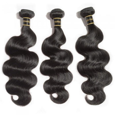 Brazilian Body Wave (3 Bundles) - Glossyfinds