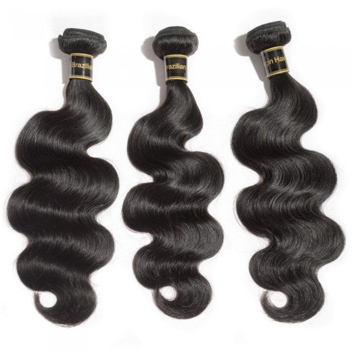 Brazilian Body Wave (3 Bundles) - Glossyfinds