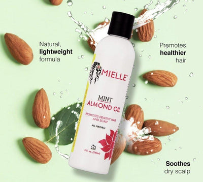 Mielle Organics Mint Almond Oil Healthy Hair and Scalp - Glossyfinds