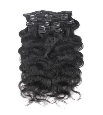Raw Cambodian Vixen Wave Clip In Extensions - Glossyfinds