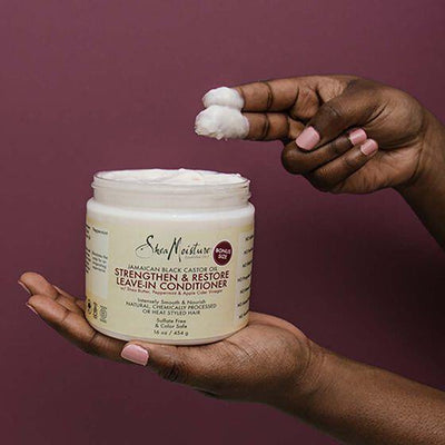 Shea Moisture Strengthen & Restore Leave-In Conditioner - Glossyfinds